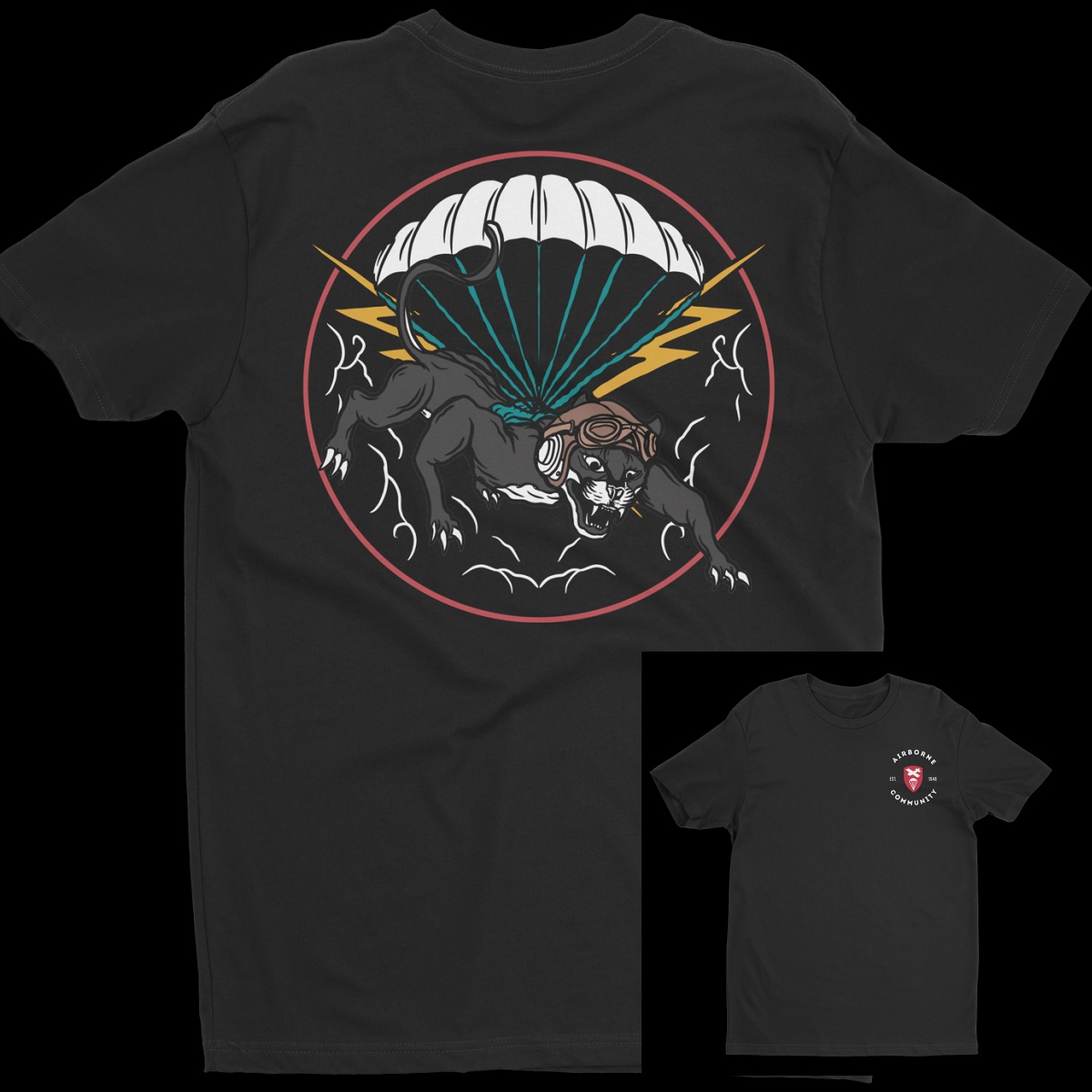 Streetwear Brand Cat - 2-503 Cat Patch Remastered Shirt Militaire