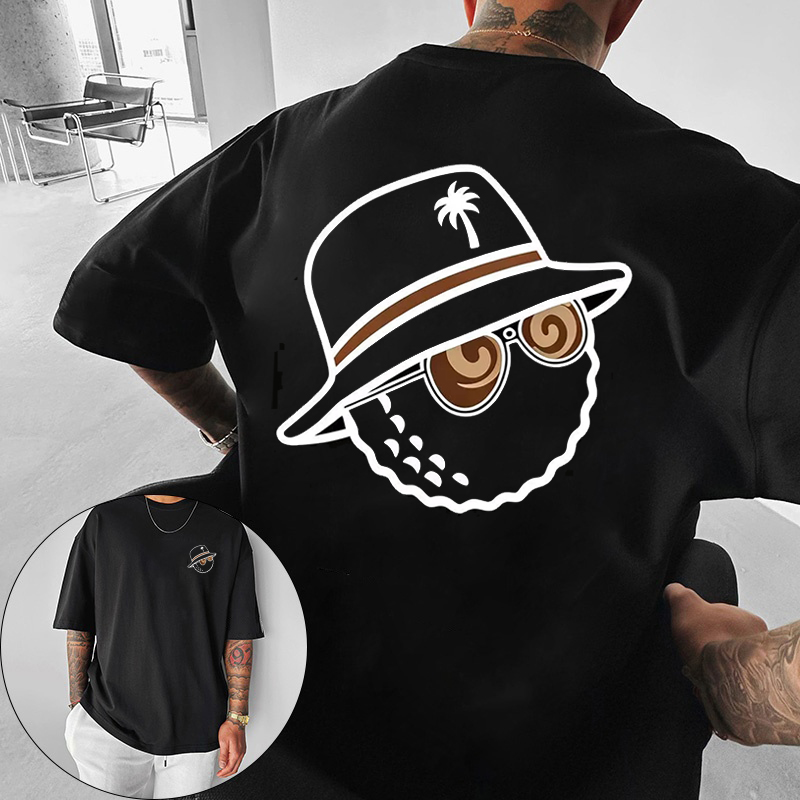 Streetwear Brand Marketing - Unisex trendy T-shirt met grafische print,