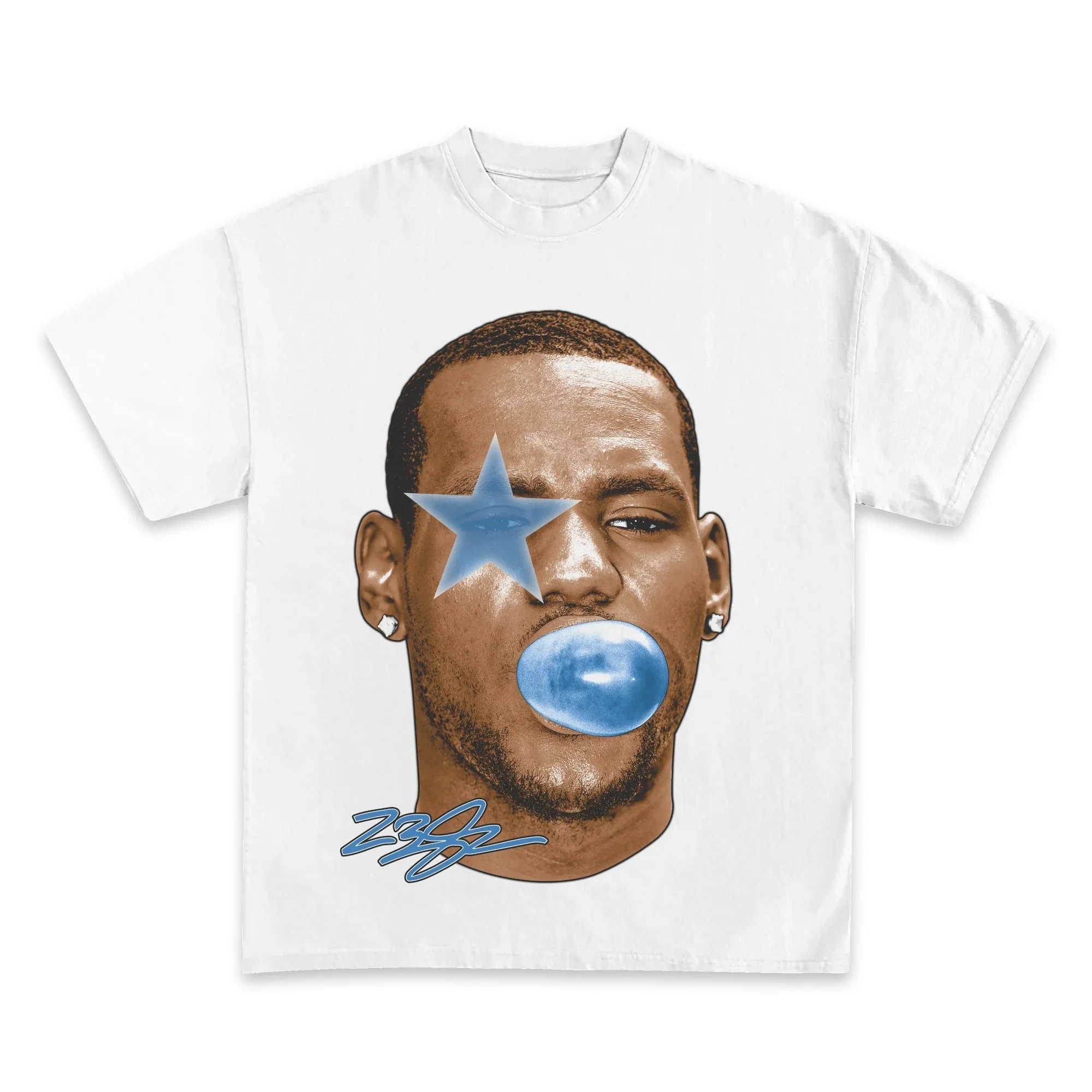 Streetwear Brand Marketing - Lebron James Basketbal Ster T-shirt Mannen