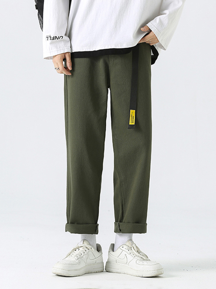 Streetwear Brand Belts - Sycpman Riem Losse Mode Rechte Buis