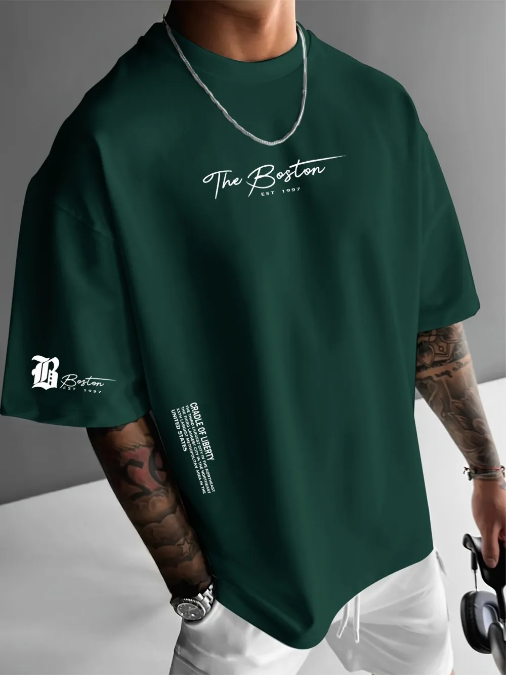 Het nieuwste luxe heren T-shir - Streetwear Brand Marketing recensie en prijs