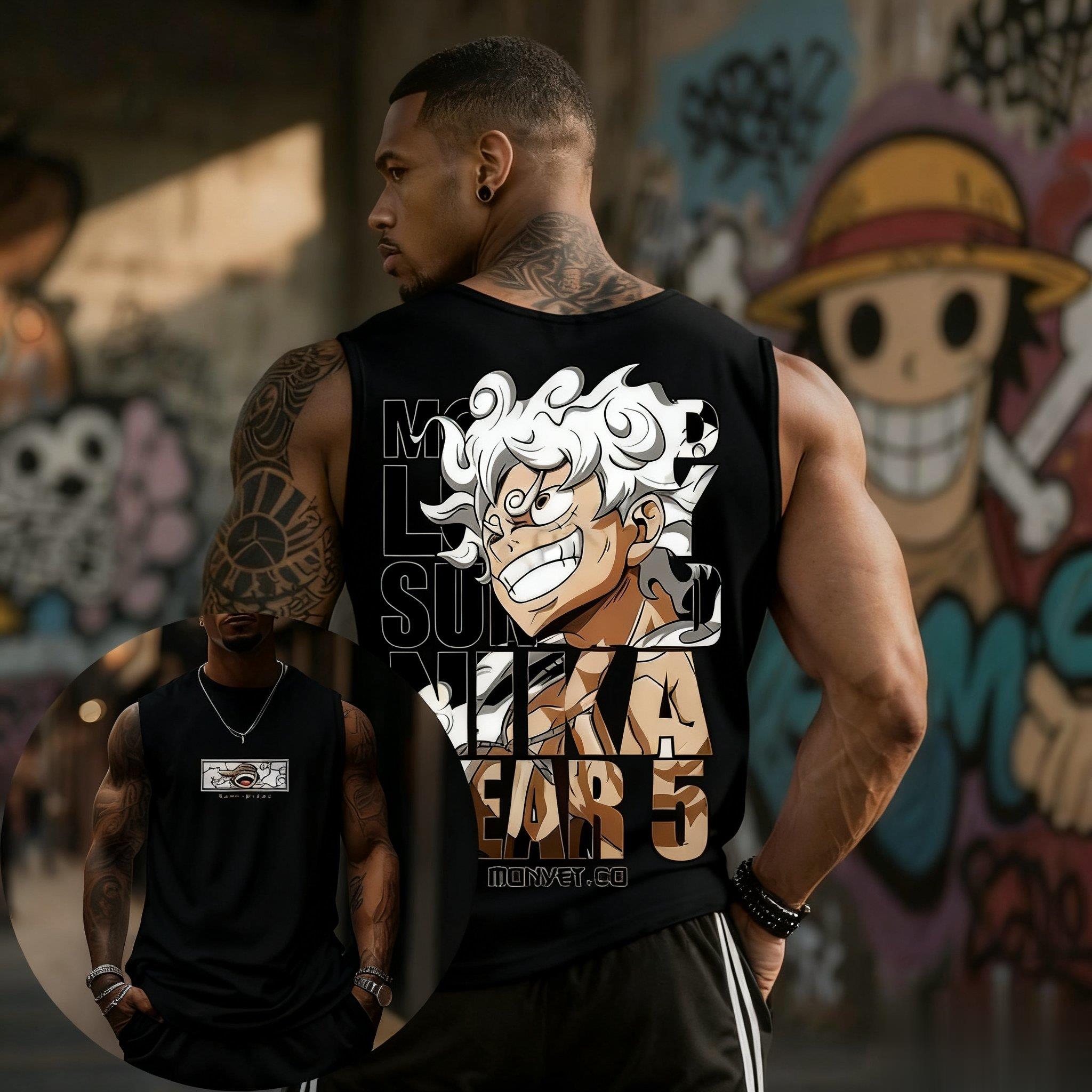 Een Stuk Luffy Gear 5 Tank Top - Streetwear Brand Japan recensie en prijs