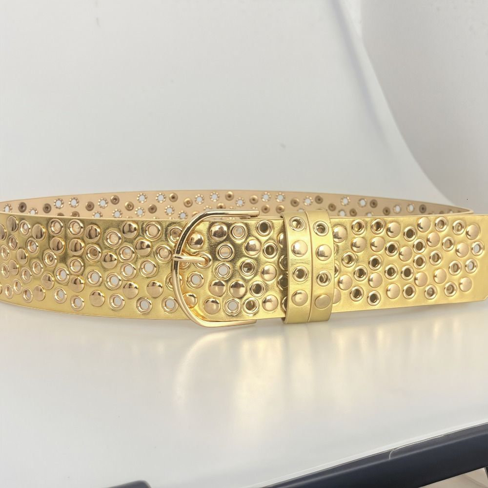 Punk riem met holle oogjes en  - Streetwear Brand Belts recensie en prijs