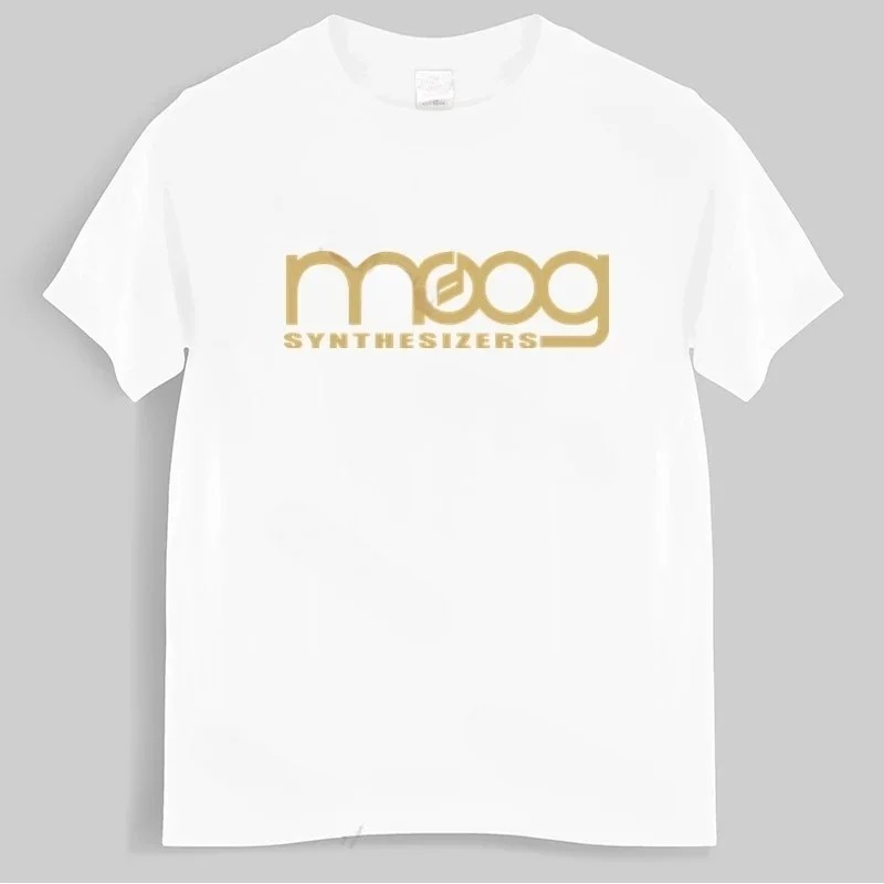 Moog Synthesizer Zwart Print T - Streetwear Brand Marketing recensie en prijs
