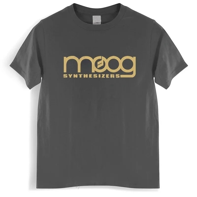 Moog Synthesizer Zwart Print T - Streetwear Brand Marketing recensie en prijs