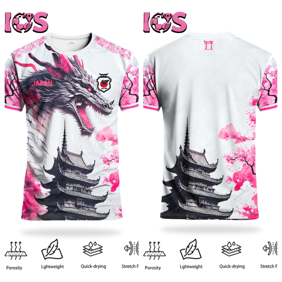 TNOS Sportmerk Japan voetbalte - Streetwear Brand Japan recensie en prijs