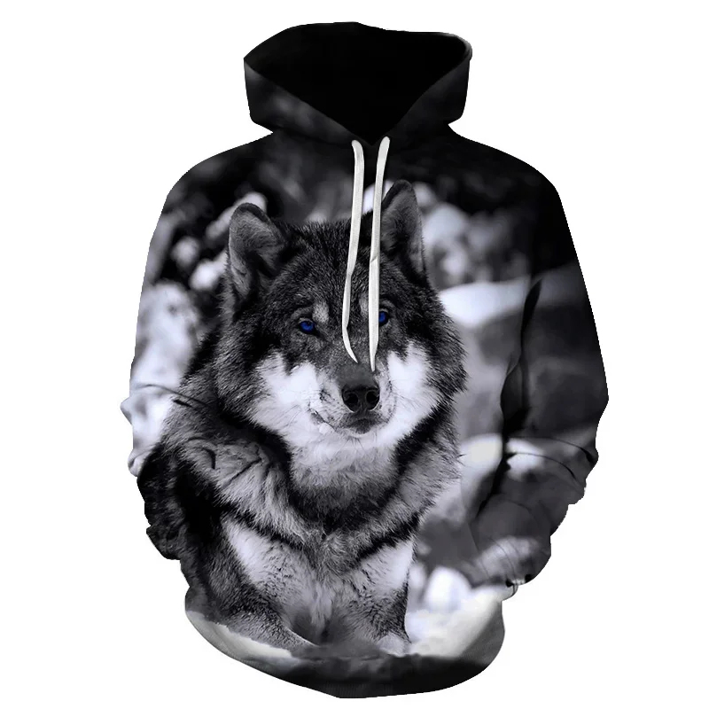 2026 Vos en Wolf Gedrukt Dames - Streetwear Brand Japan recensie en prijs