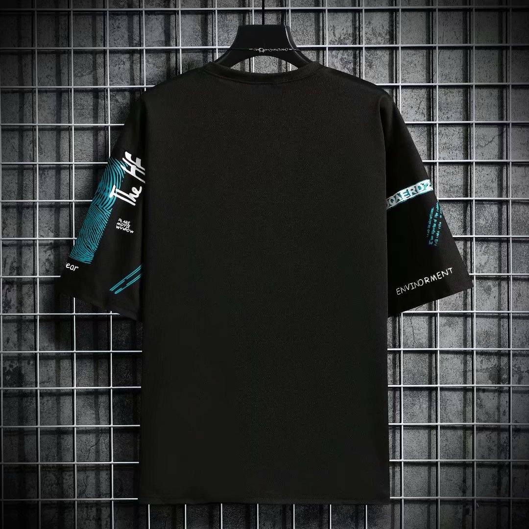 Mannen Harajuku Grafische Zwar - Streetwear Brand Japan recensie en prijs