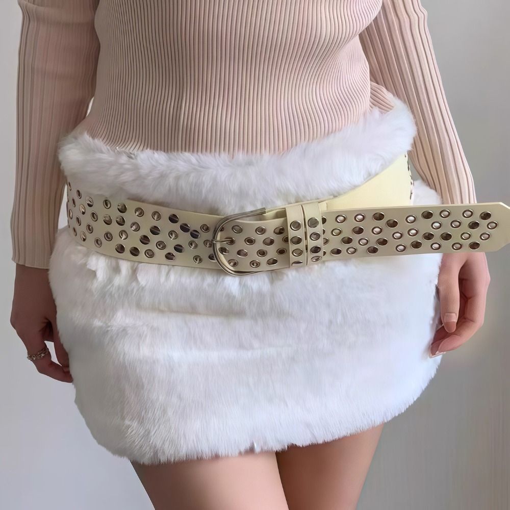 Punk riem met holle oogjes en  - Streetwear Brand Belts recensie en prijs